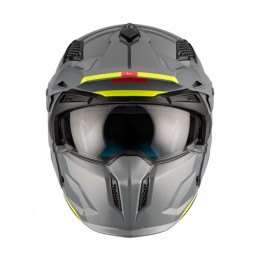 Casca MT Streetfighter SV S A22 gri lucios (ochelari soare integrati) - MT HELMETS - MLM Motors