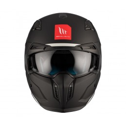 Casca MT Streetfighter SV S A1 negru mat (ochelari soare integrati) - MT HELMETS - MLM Motors