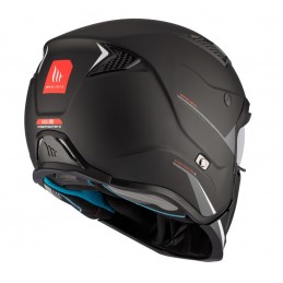 Casca MT Streetfighter SV S A1 negru mat (ochelari soare integrati) - MT HELMETS - MLM Motors
