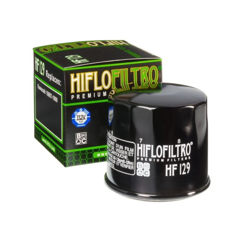 Filtru ulei HIFLOFILTRO  HF129 - HIFLOFILTRO - MLM Motors