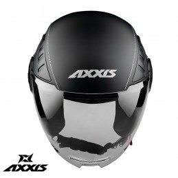 Casca Axxis model Metro S A1 negru lucios (open face) - AXXIS - MLM Motors