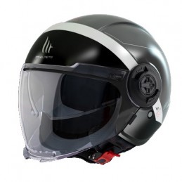 PILOT - Casca Full-face SNAKE gri mat - PILOT - MLM Motors