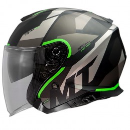 PILOT - FLIPPER Fighter negru lucios / verde - PILOT - MLM Motors