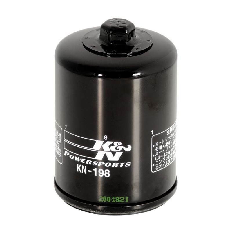 Filtru ulei K&N KN198 (HF198) - K&N - MLM Motors