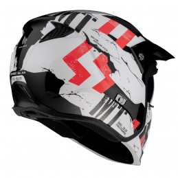 Casca MT Streetfighter SV Skull2020 A0 alb lucios (ochelari soare integrati) - MT HELMETS - MLM Motors