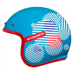 Casca MT Viale SV Break A8 mov lucios (ochelari soare integrati) - MT HELMETS - MLM Motors
