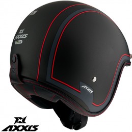 Casca Axxis model Hornet SV Royal B1 negru mat (ochelari soare integrati) - AXXIS - MLM Motors