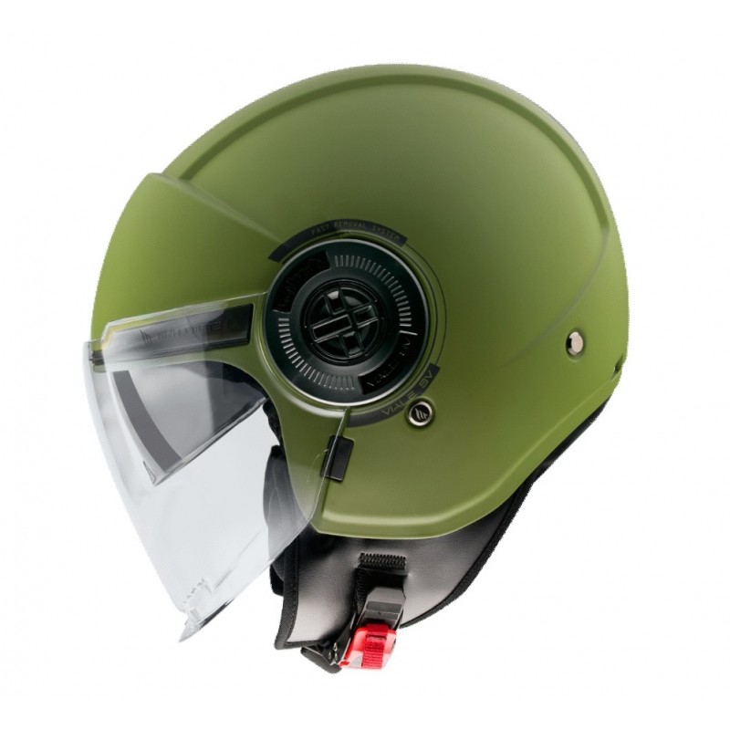 Casca MT Viale SV A6 verde mat (ochelari soare integrati) - MT HELMETS - MLM Motors