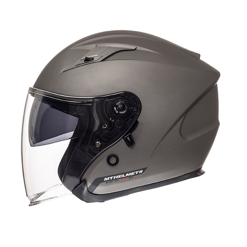 Casca open face motociclete MT Avenue SV titanium mat (ochelari soare integrati) - MT HELMETS - MLM Motors