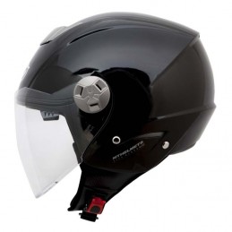 MT Helmets - Casca STREETFIGHTER [sun visor], negru mat A1 - MT HELMETS - MLM Motors