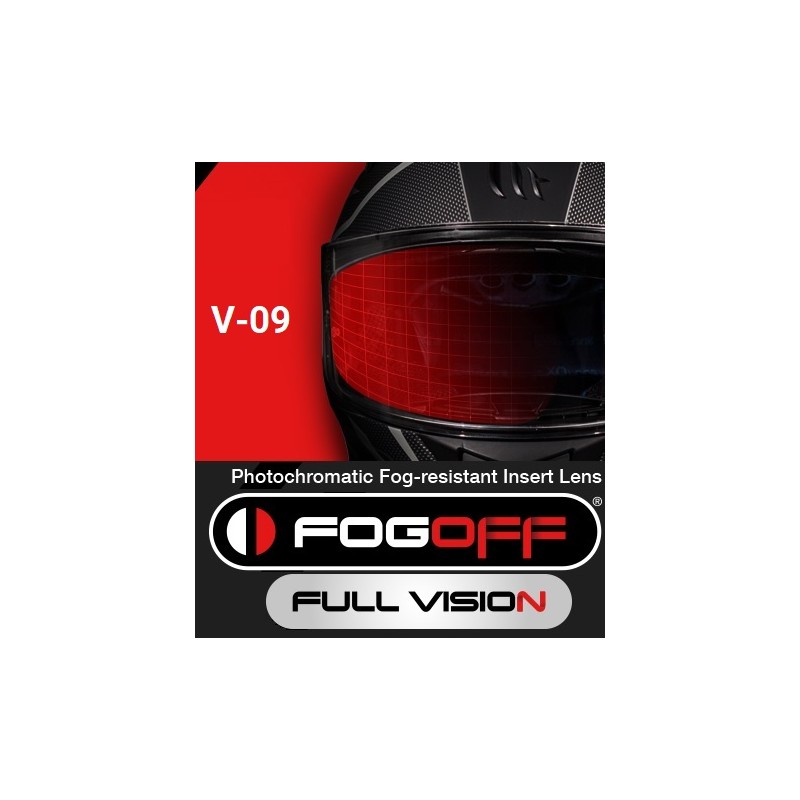 Lentila antiaburire fotocromatica pinlock – compatibila cu castile integrale MT KRE - FOGOFF - MLM Motors