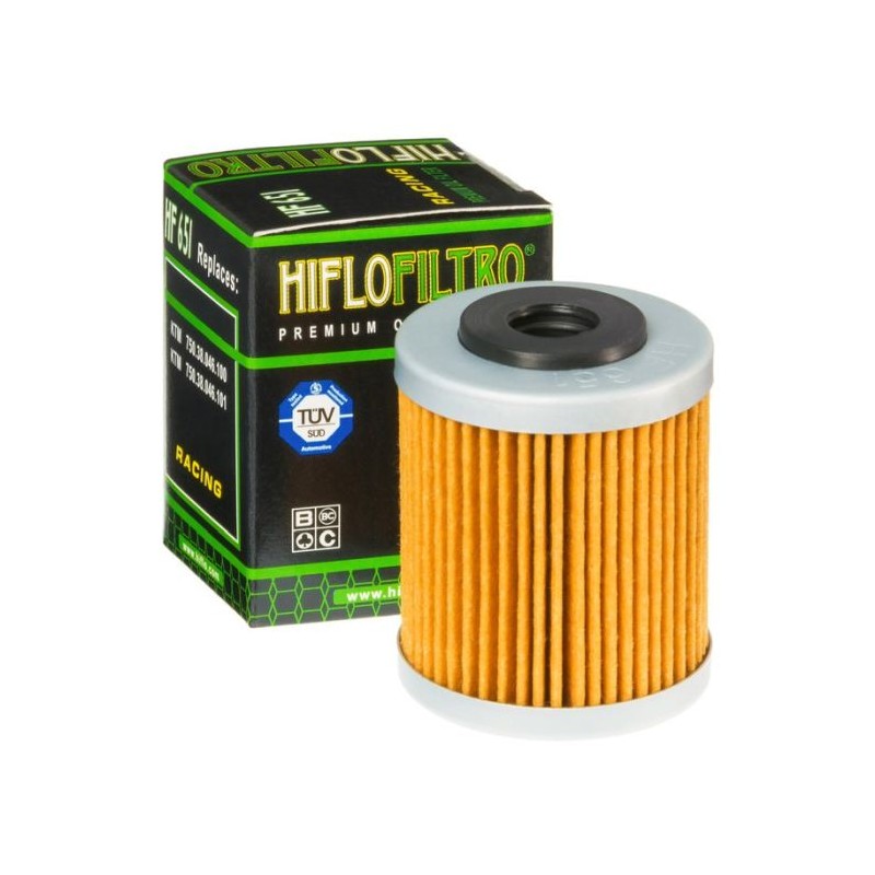 Filtru ulei HIFLOFILTRO HF651 - HIFLOFILTRO - MLM Motors