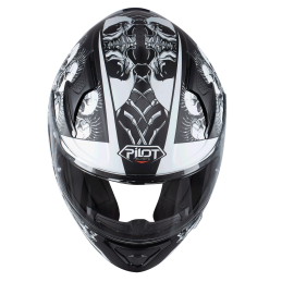 Casca integrala PILOT SNAKE SKULL - PILOT - MLM Motors