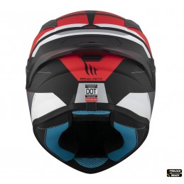 Casca integrala MT Targo S Kay B5 rosu mat - MT HELMETS - MLM Motors
