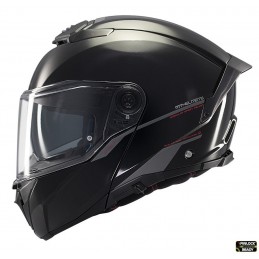 Casca modulabila MT Atom 2 SV A1 negru lucios (ochelari soare integrati) - MT HELMETS - MLM Motors