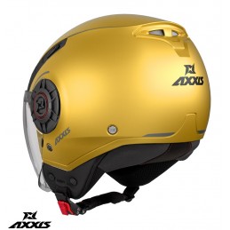 Casca Axxis model Metro S A3 galben mat (open face) - AXXIS - MLM Motors