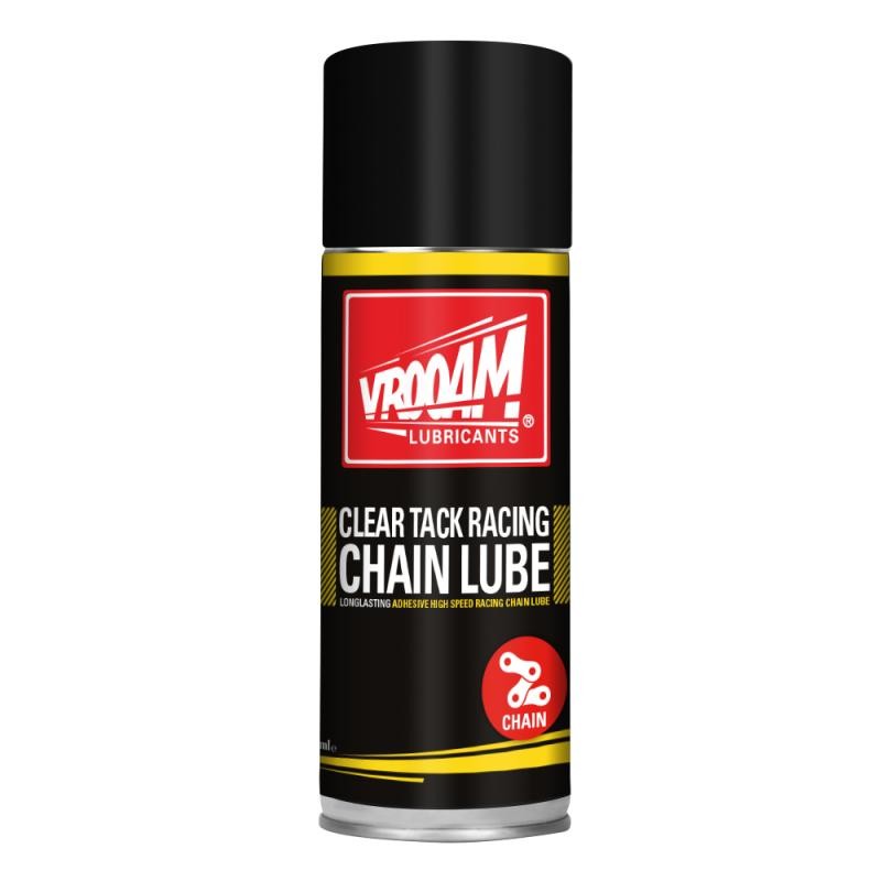 VROOAM - Spray lant RACING [Clear Tack] - 400ml [CHAIN LUBE] - VROOAM - MLM Motors