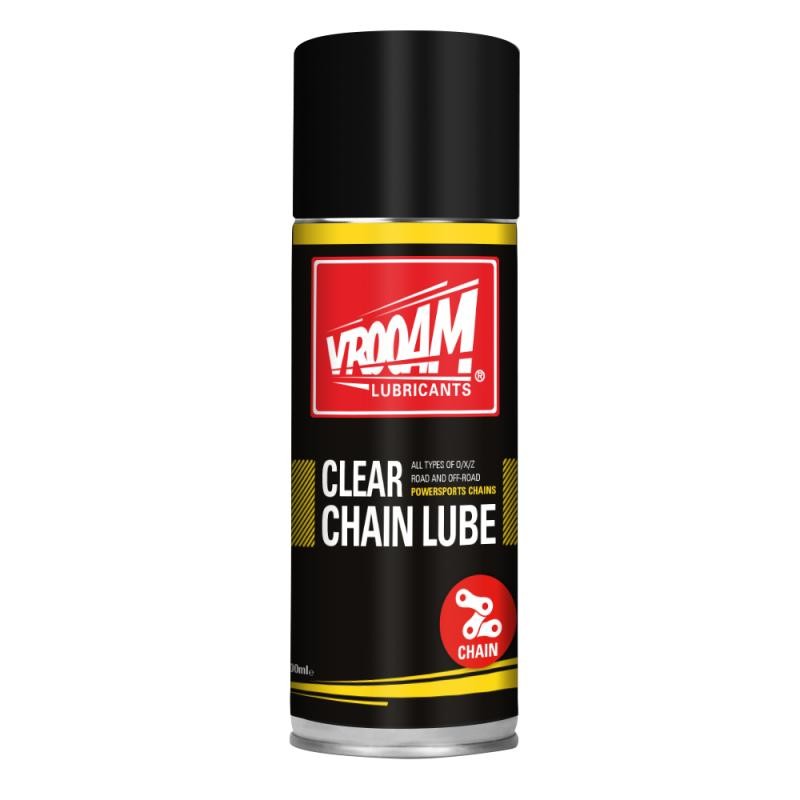 VROOAM - Spray lant ROAD [Clear] - 400ml [CHAIN LUBE] - VROOAM - MLM Motors
