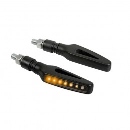SET SEMNALIZARI LAMPA Glory SQ cu LED secvențiale - LED 12V 90474 - LAMPA - MLM Motors