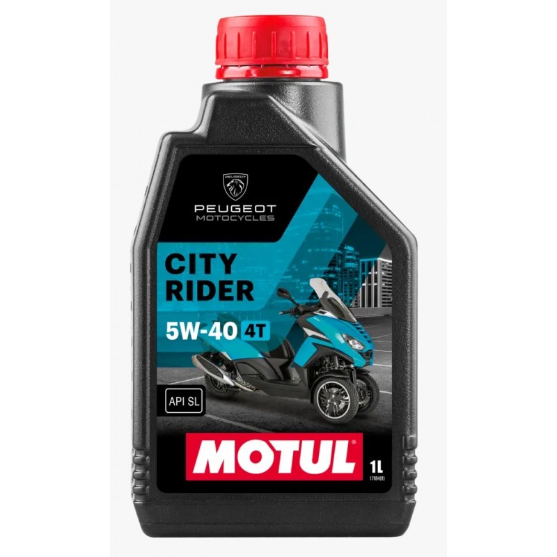Ulei motor MOTUL CITY RIDER PEUGEOT 5W40 4T - 1L - MOTUL - MLM Motors