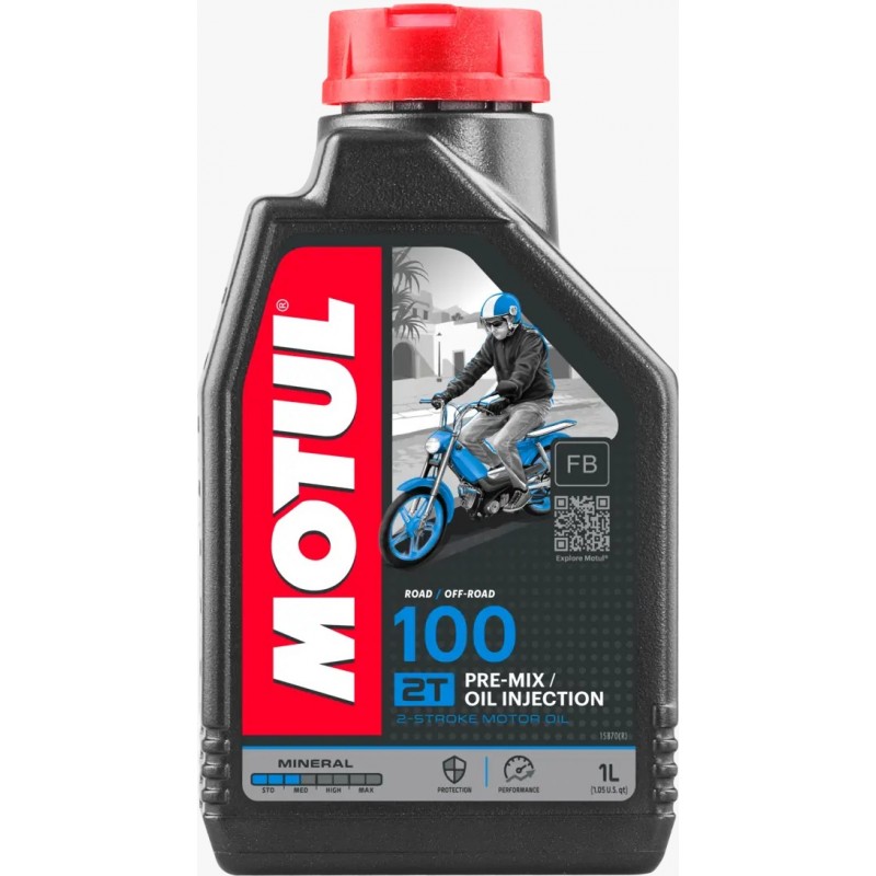 Ulei motor MOTUL 100 2T - 1L - MOTUL - MLM Motors