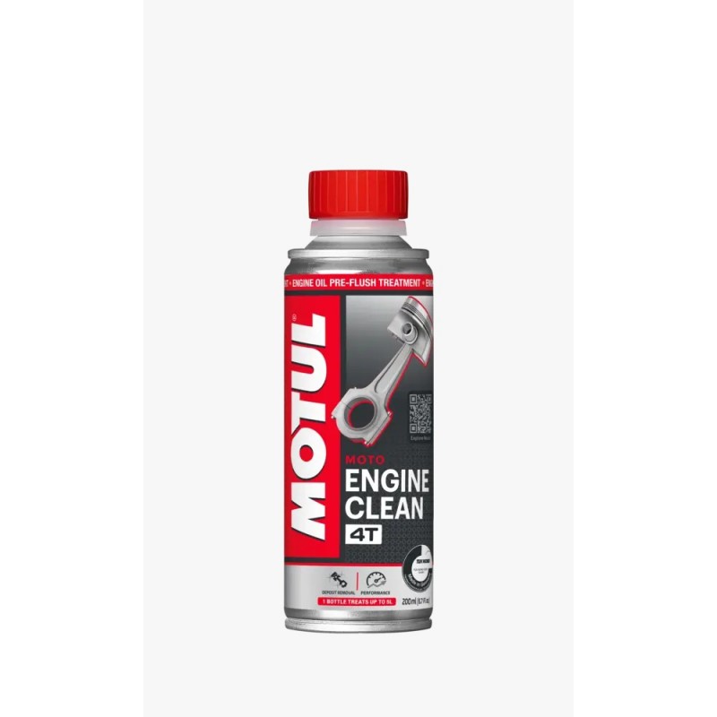Aditiv MOTUL ENGINE CLEAN MOTO - 200ML - MOTUL - MLM Motors