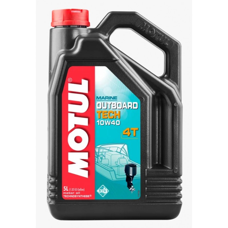 Ulei motor MOTUL OUTBOARD TECH 4T 10W40 - 5L - MOTUL - MLM Motors