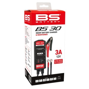 Încărcător baterii inteligent BS-BATTERY BS30 12V 3A - BS BATTERY - MLM Motors