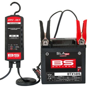 Încărcător baterii inteligent BS-BATTERY BS30 12V 3A - BS BATTERY - MLM Motors