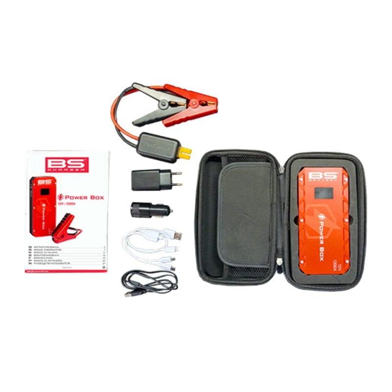 Robot pornire Booster BS-BATTERY PB02 12V 1200A - BS BATTERY - MLM Motors