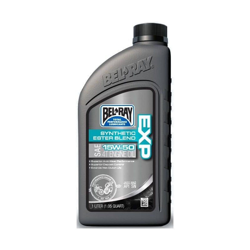 Ulei motor BEL-RAY EXP SYNTHETIC ESTER BLEND 4T 15W50 - 1L - BEL RAY - MLM Motors