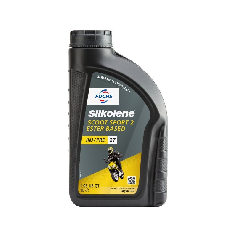 Ulei motor SILKOLENE SCOOT SPORT 2 - 1L - SILKOLENE - MLM Motors