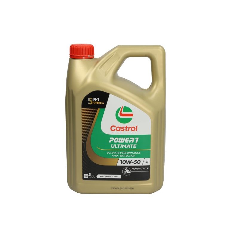 Ulei motor CASTROL POWER1 ULTIMATE 4T 10W50 - 4L - CASTROL - MLM Motors