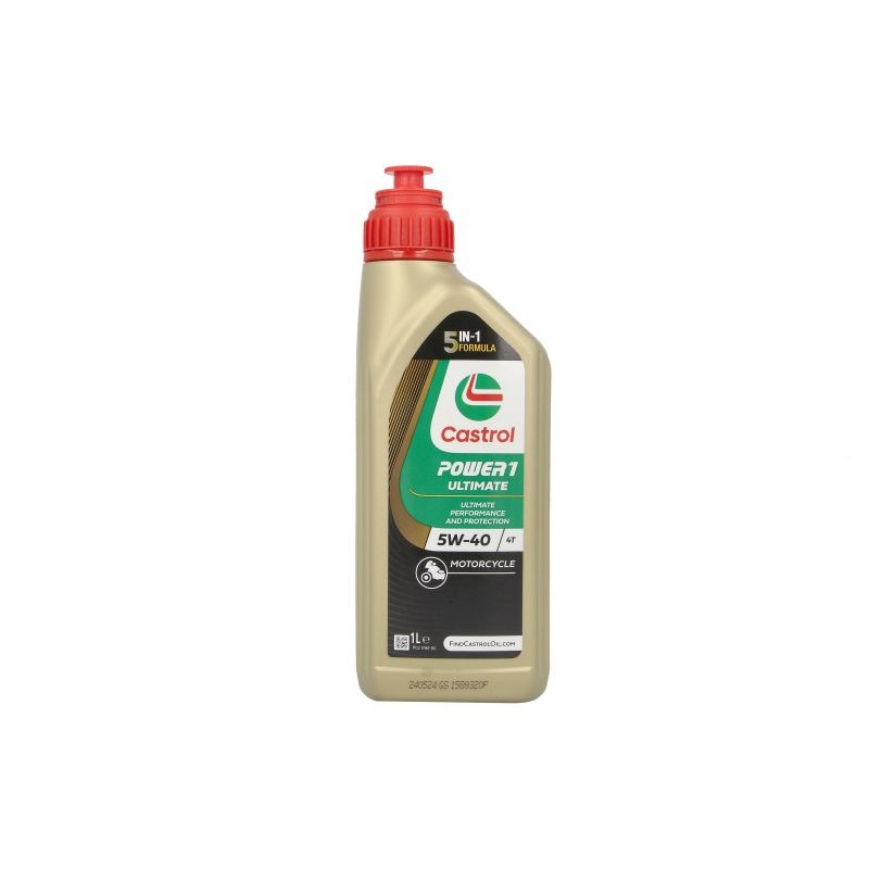 Ulei motor CASTROL POWER1 ULTIMATE 4T 5W40 - 1L - CASTROL - MLM Motors