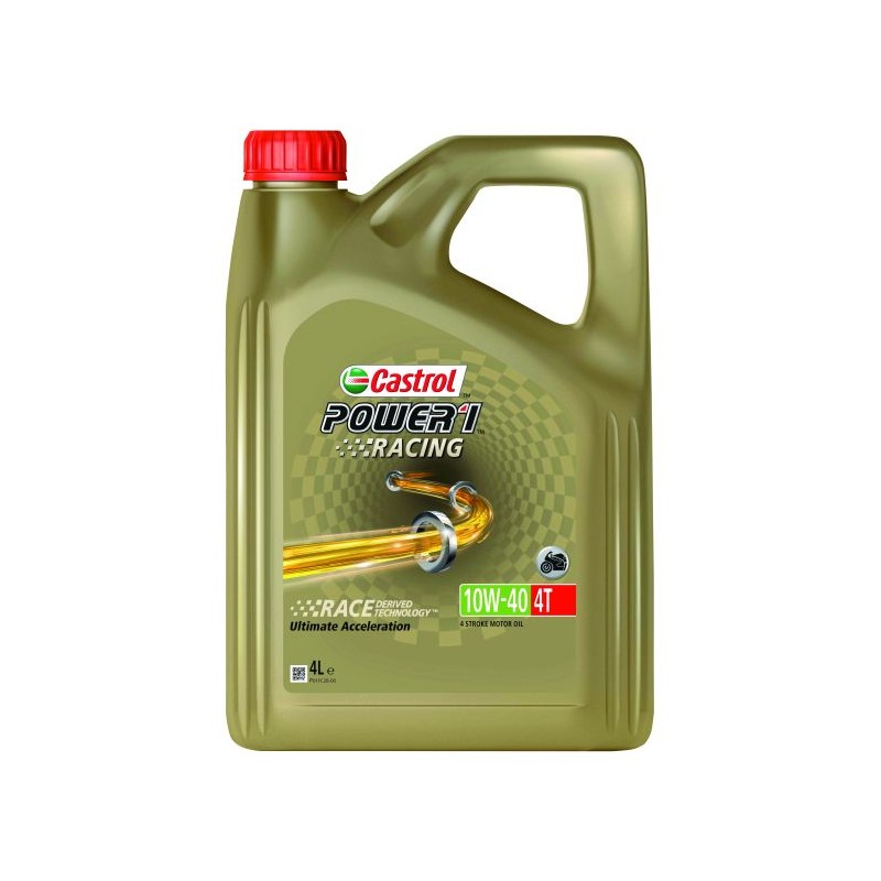 Ulei motor CASTROL POWER1 RACING 4T 10W40 - 4L - CASTROL - MLM Motors