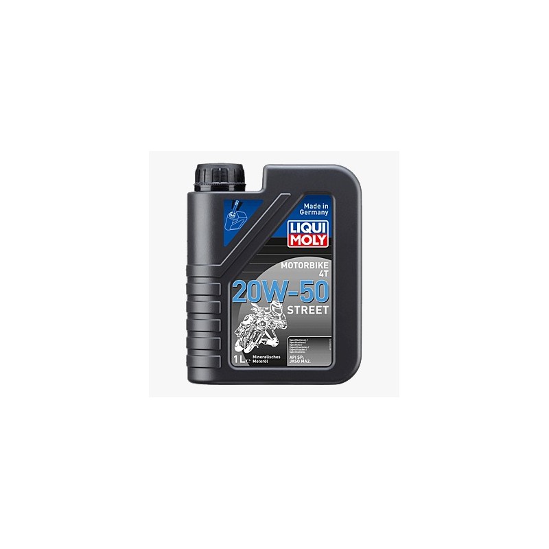 Ulei motor LIQUI MOLY Motorbike Street  4T 20W50 - 1L - LIQUI MOLY - MLM Motors