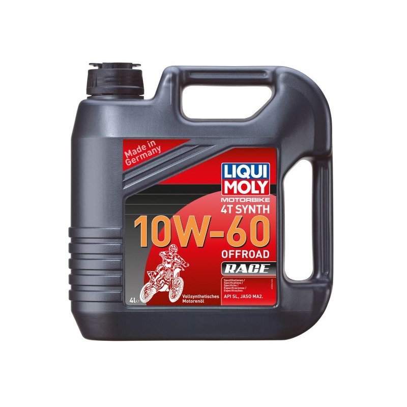 Ulei motor LIQUI MOLY OFFROAD RACE 4T SYNTH 10W60 - 4L - LIQUI MOLY - MLM Motors