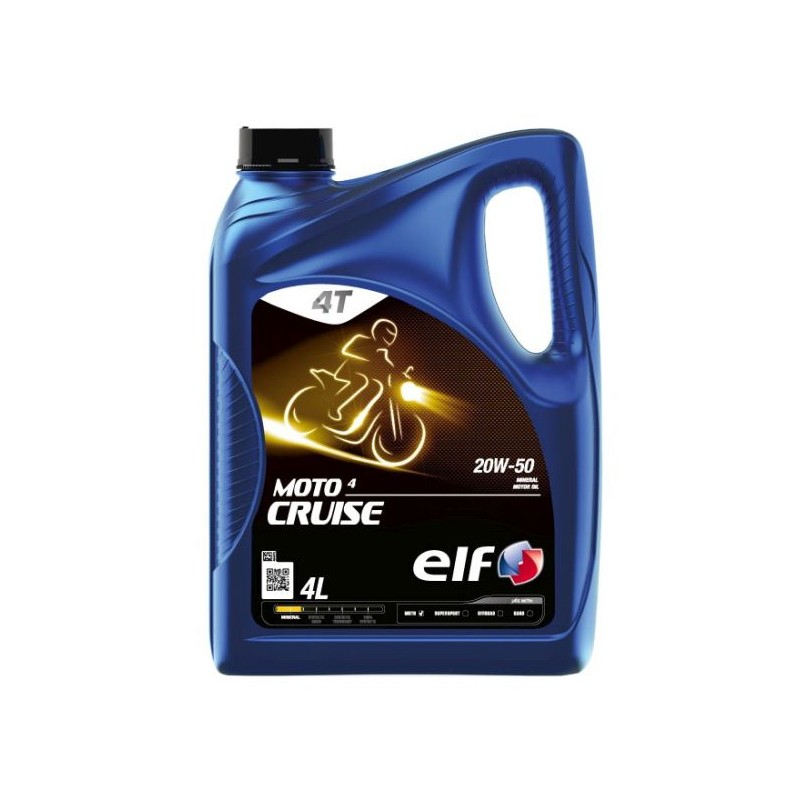 Ulei motor ELF MOTO 4 CRUISE 20W50 - 4L - ELF - MLM Motors