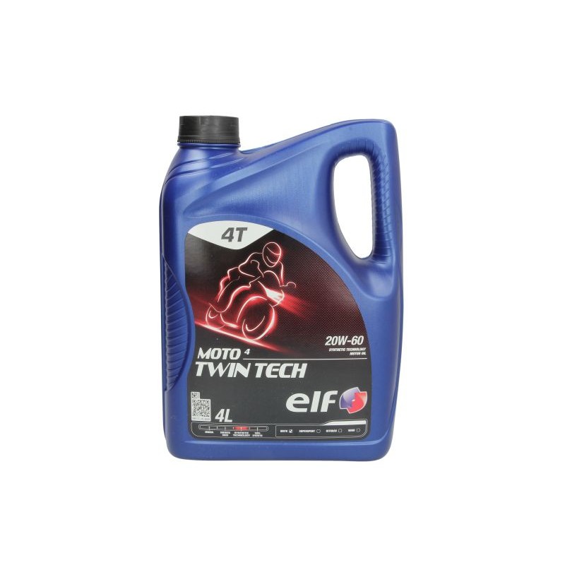 Ulei motor ELF MOTO 4 TWIN TECH 20W60 - 4L - ELF - MLM Motors