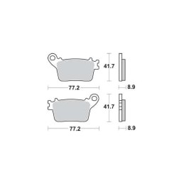 Mansoane Vicma aliaj diametru 22.2mm, VIC-929 - VICMA - MLM Motors