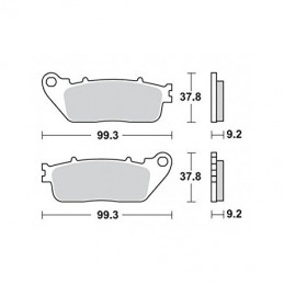 Radiator dreapta GAS GAS EC/MC 200/250/300 2007-2017, RAD-120R - 4RIDE - MLM Motors