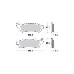 Radiator stanga Sherco SE 1.25l R 2018-2019, RAD-168L - 4RIDE - MLM Motors