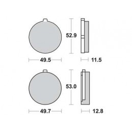 Radiator stanga Suzuki RM-Z 450 2005, RAD-021L - 4RIDE - MLM Motors