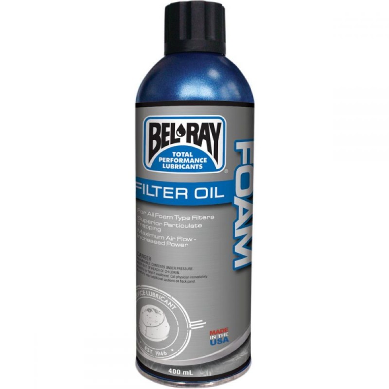 Ulei pentru filtrul de aer (spray 400ml) - BEL RAY - MLM Motors