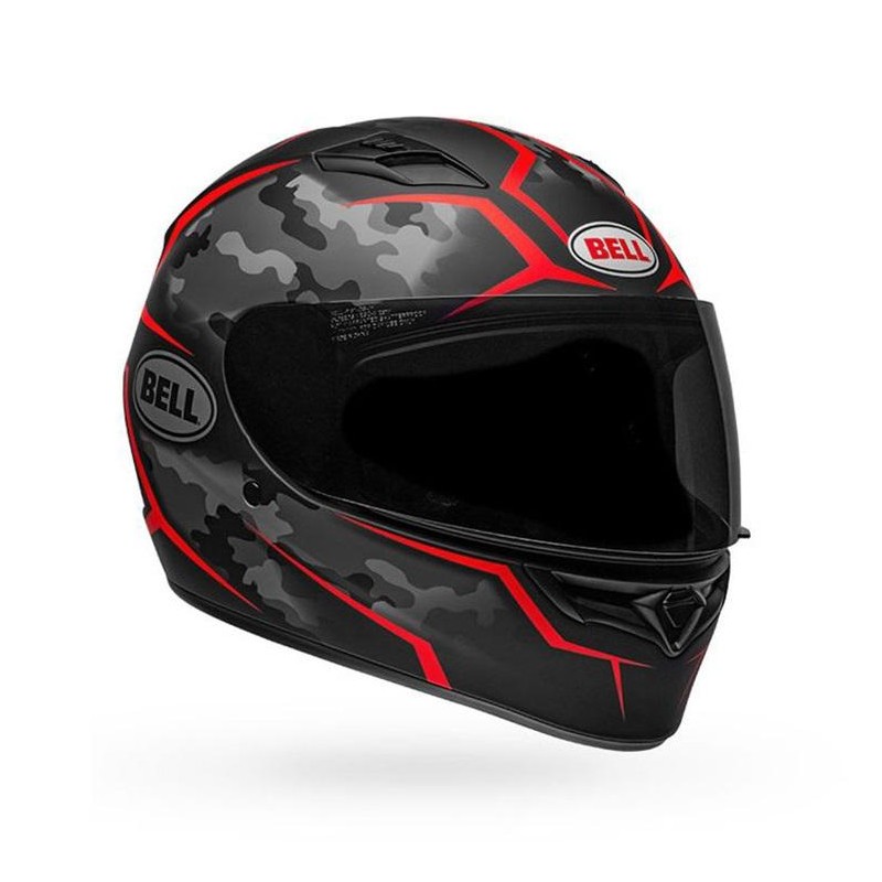 BELL - Casca QUALIFIER STEALTH negru / rosu - BELL - MLM Motors