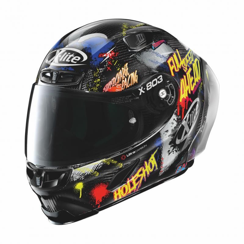 X-LITE Full-face - X-803RS [ULTRA CARBON] HOLESHOT [034] - X-LITE - MLM Motors