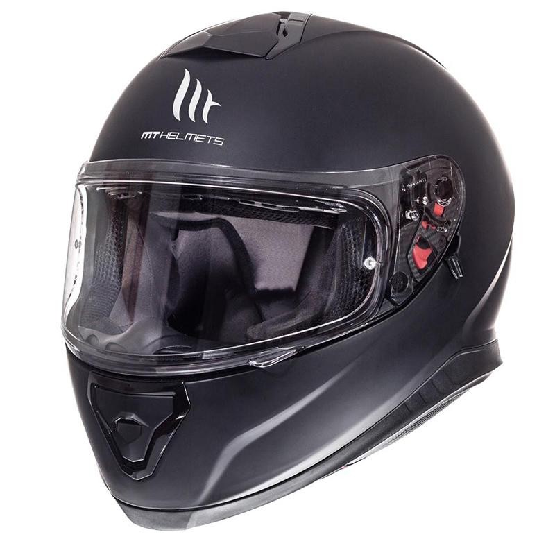 MT Helmets - Casca THUNDER 3 [sun visor], negru mat - MT HELMETS - MLM Motors
