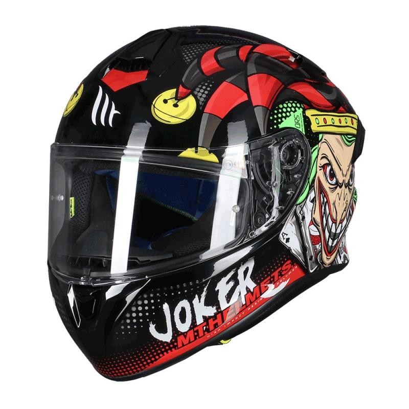 MT Helmets - Casca TARGO PRO JOKER A1, negru lucios - MT HELMETS - MLM Motors