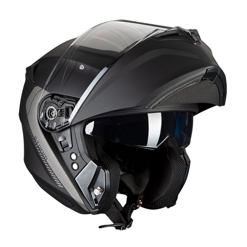 MT Helmets - Casca STORM [sun visor], negru mat - MT HELMETS - MLM Motors