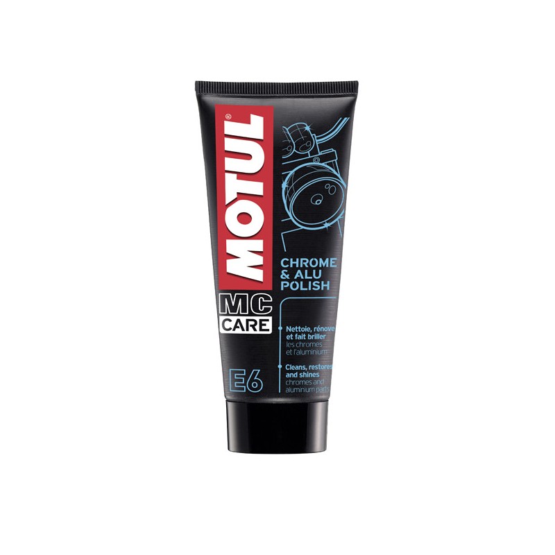 MOTUL E6 CHROME & ALU POLISH 100ML - MOTUL - MLM Motors